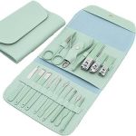 16 pcs Stainless Steel Nail Cutter Clipper Tool Box Set For Personal Care Manicure Set - Image 2