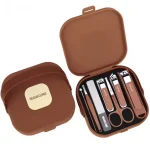 7 pcs Manicure Pedicure Nail Cutter Box Set Stainless Steel