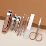 7 pcs Manicure Pedicure Nail Cutter Box Set Stainless Steel - Image 3