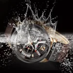 LIGE 8917 Casual Sport Watches for Men Black Top Brand Luxury Military Leather Wrist Watch Man Clock Fashion Chronograph Wristwatch